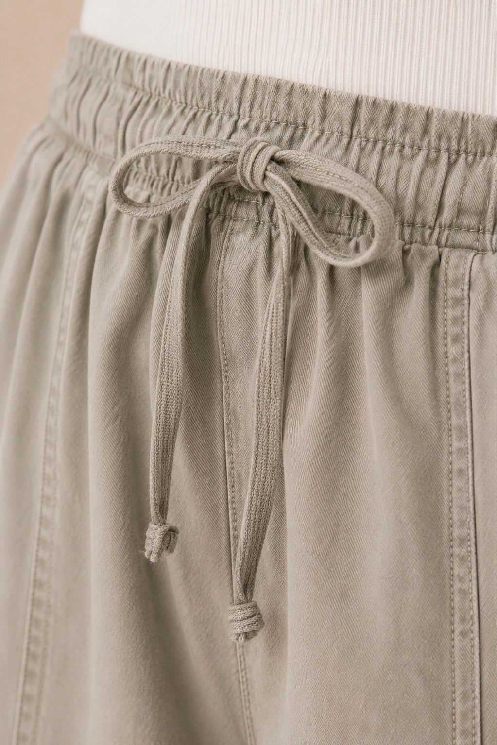 Relaxed Drawstring Pants
