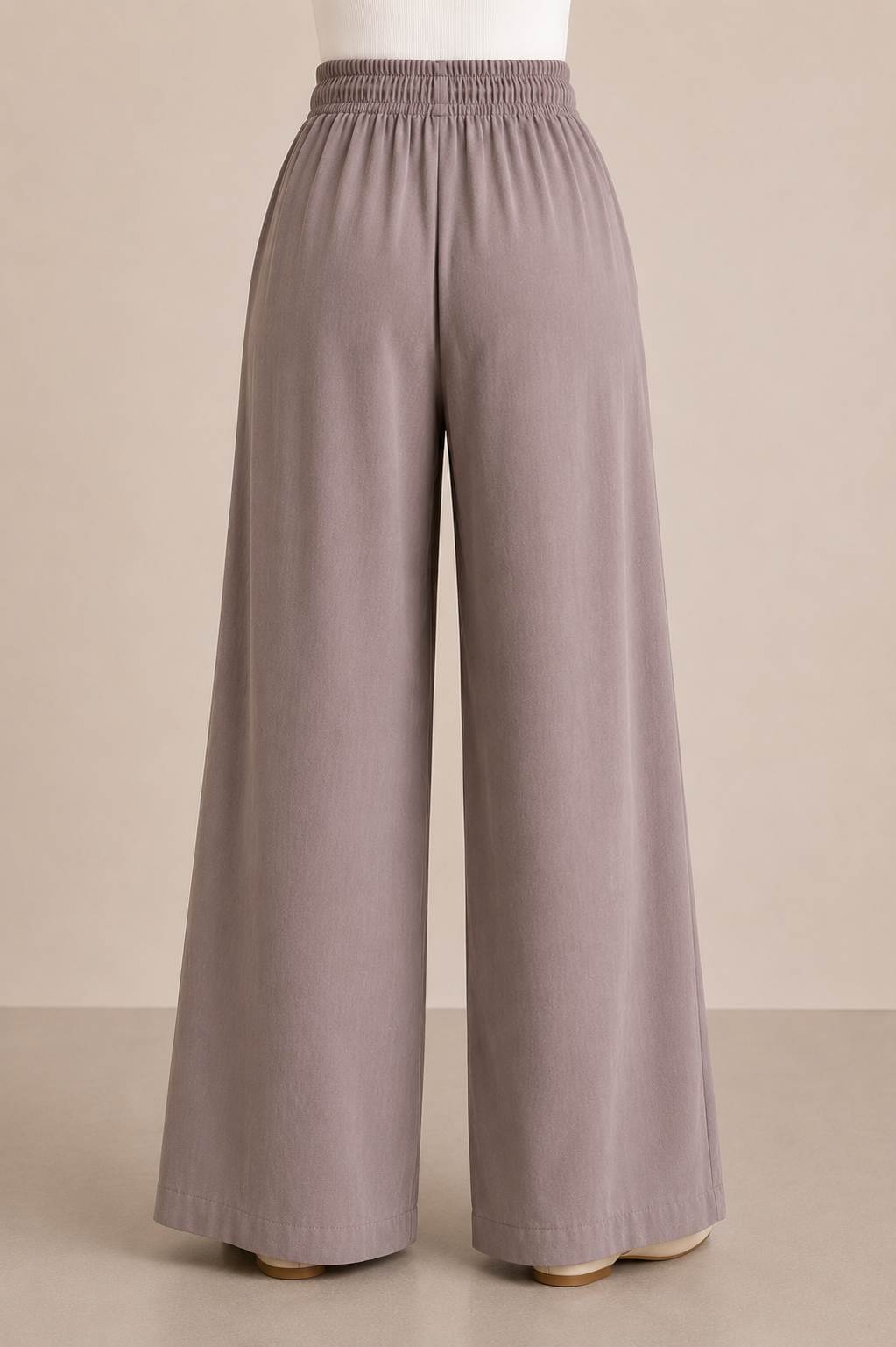 Relaxed Wide Leg Pants