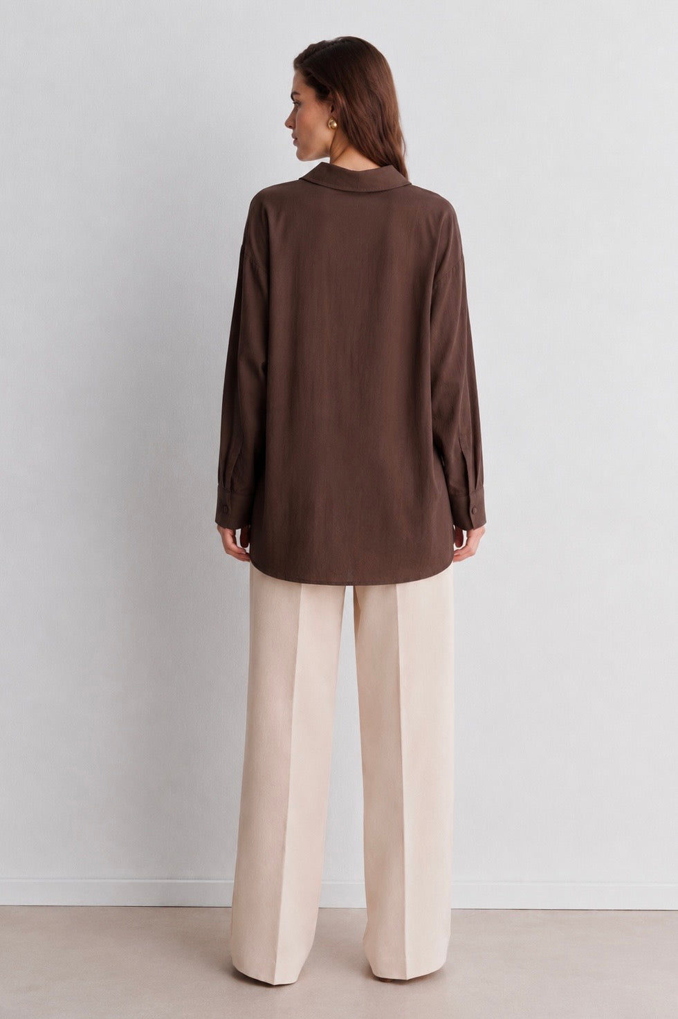 Wrap Ring Detail Shirt