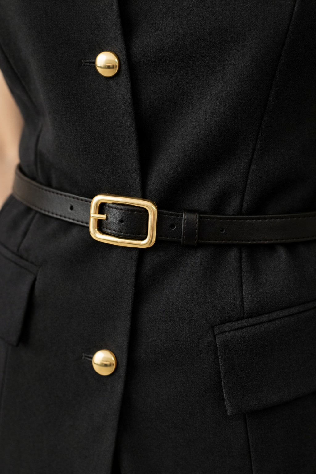 Belted Vest & Pants Set