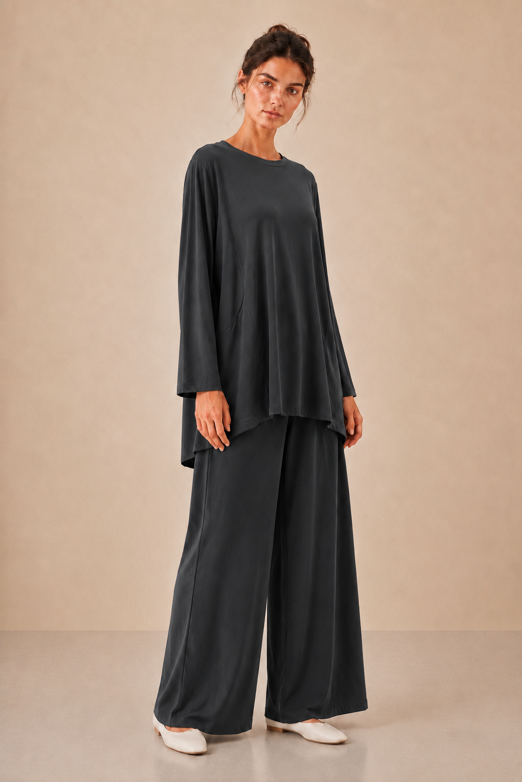 Relaxed Pants Set