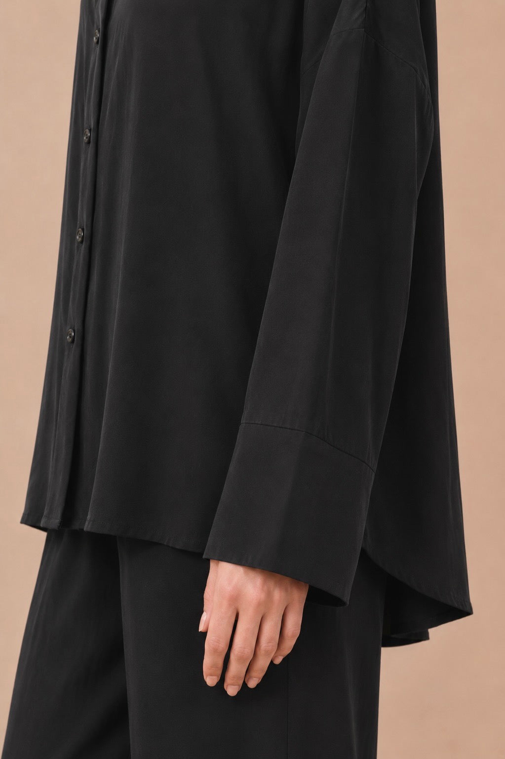 Adjustable Waist Shirt Pants Set