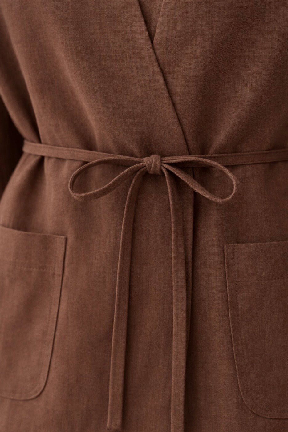 Natural Textured Skirt Set