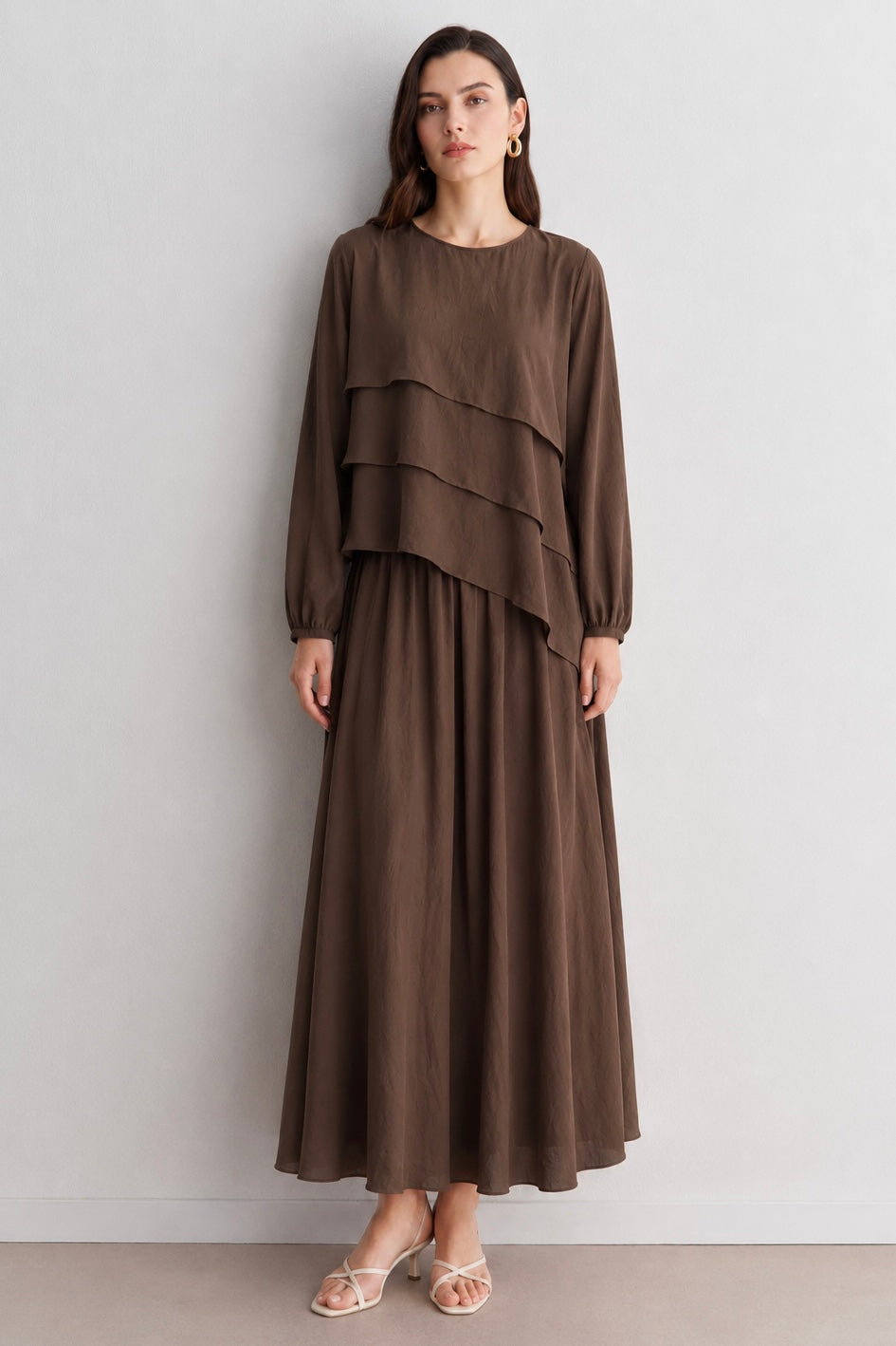 Flowy Layered Skirt Set