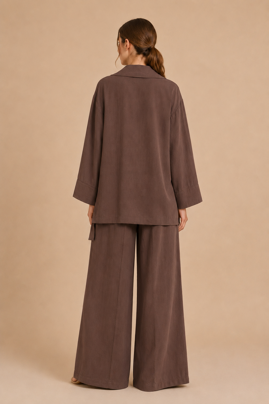 Wrap Tie Pants Set