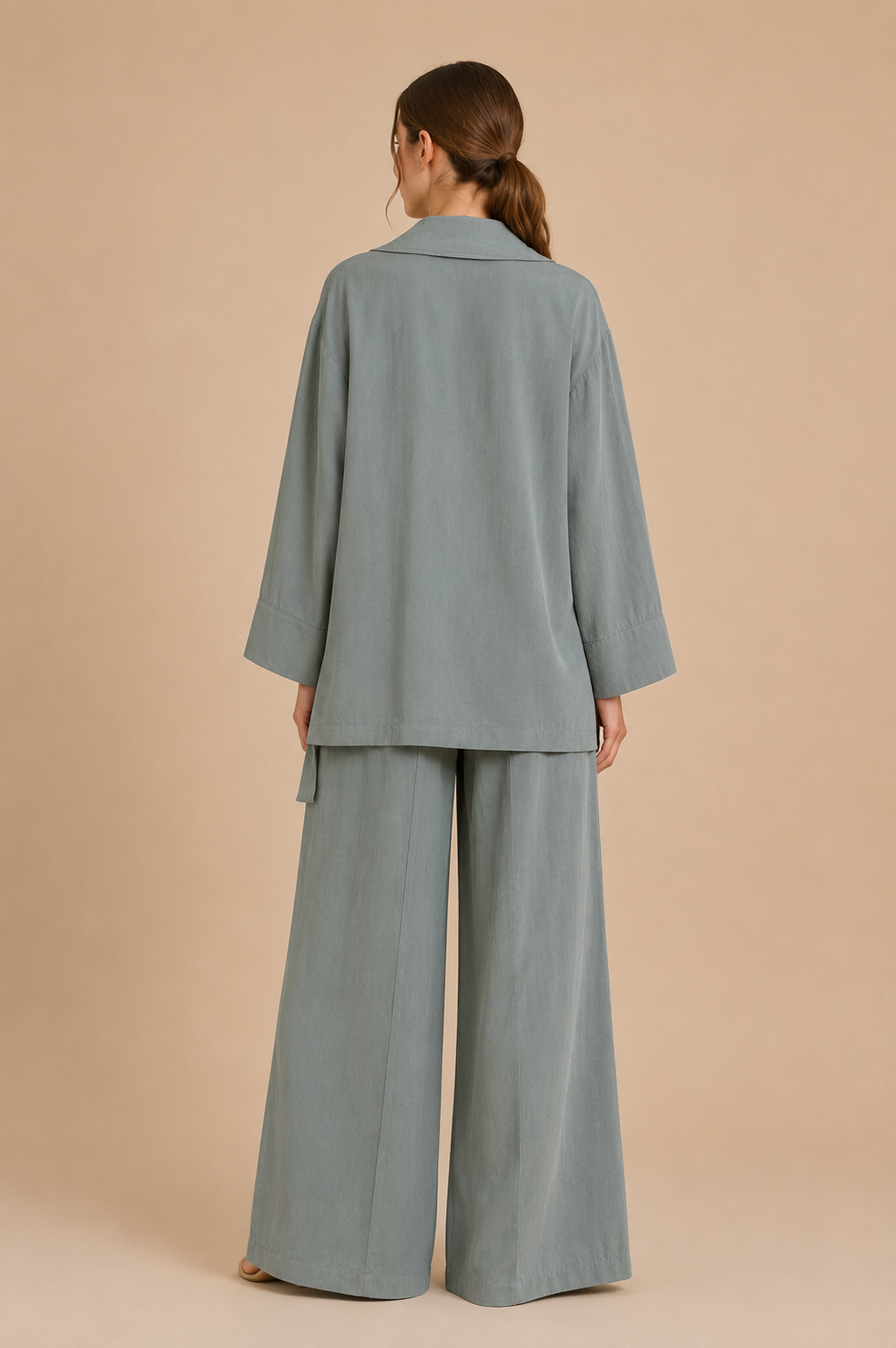 Wrap Tie Pants Set