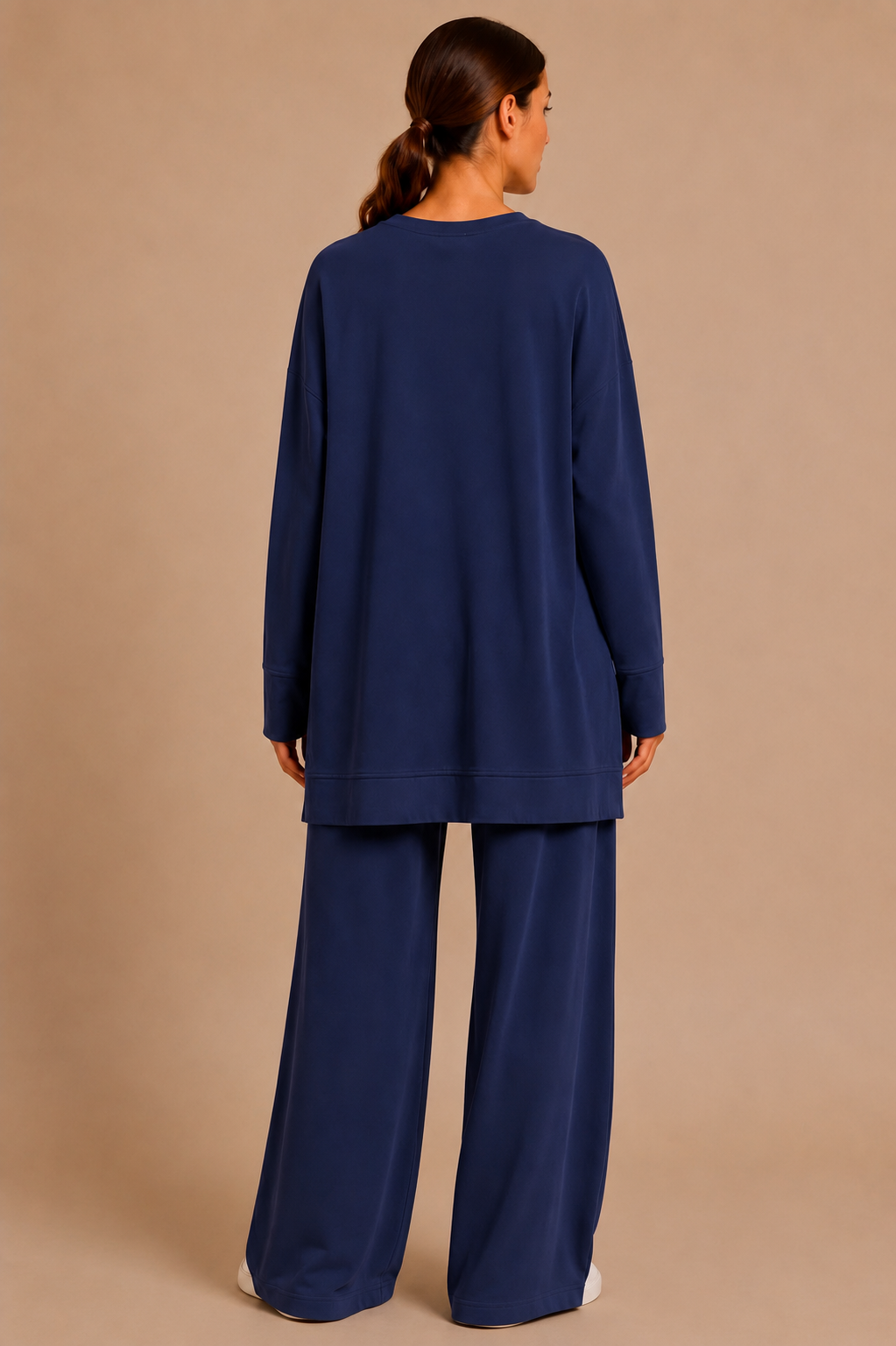 Button Detail Pants Set