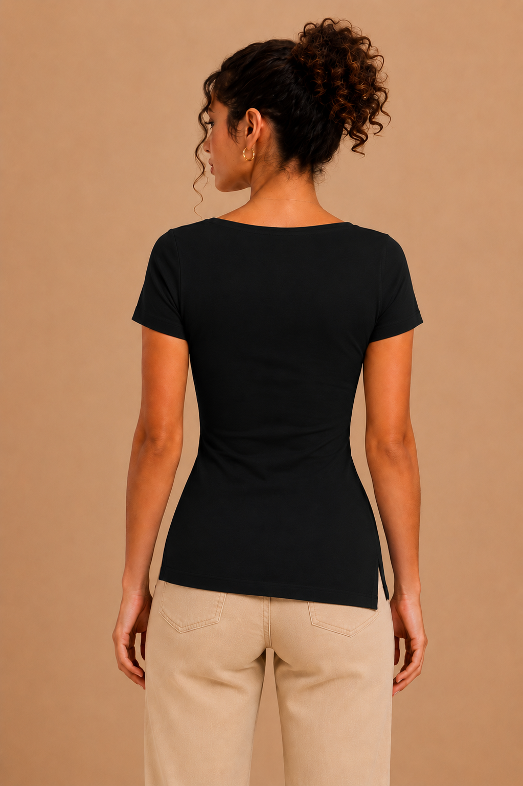 Asymmetric Ruched Blouse