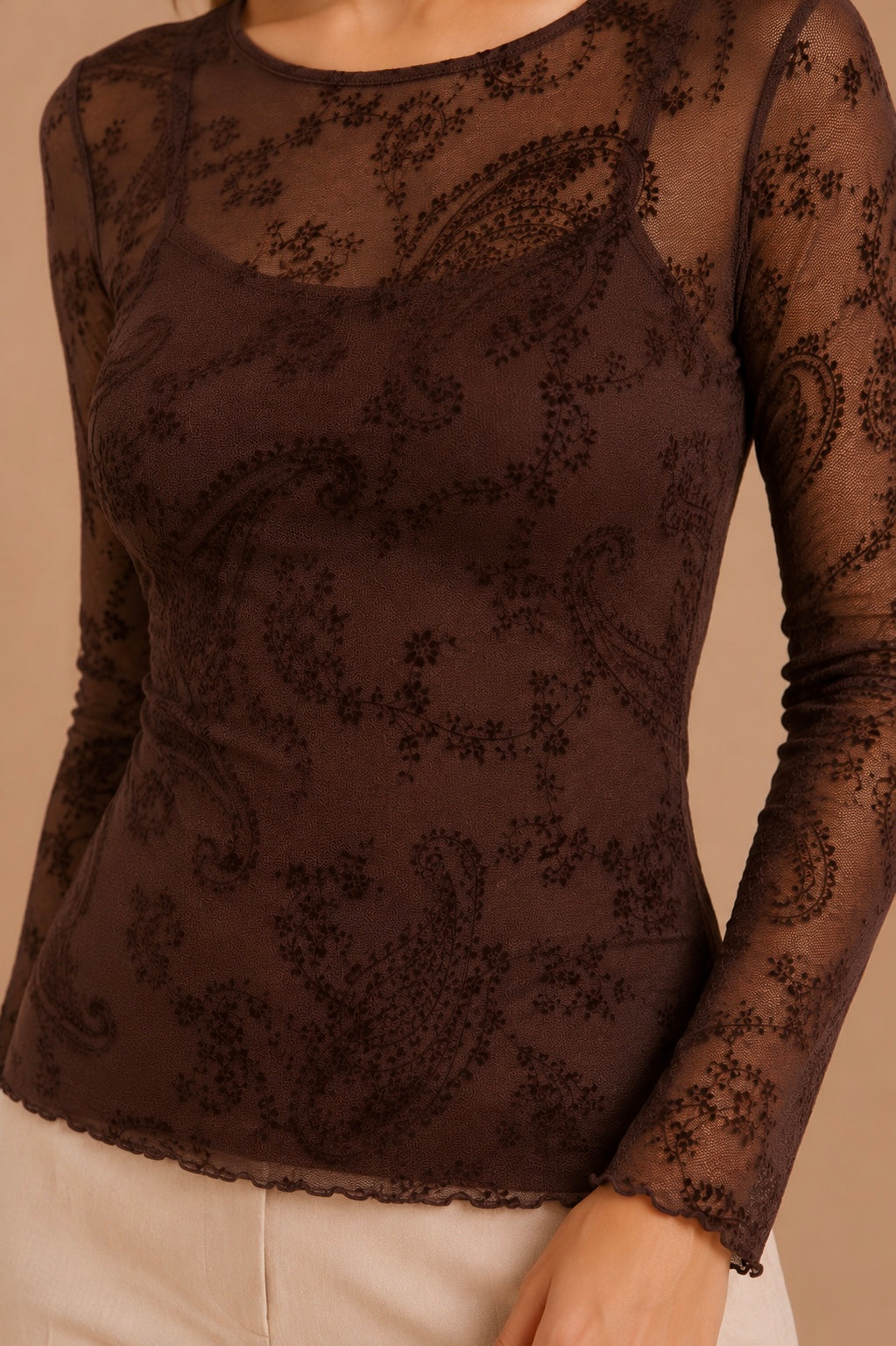 Printed Mesh Top
