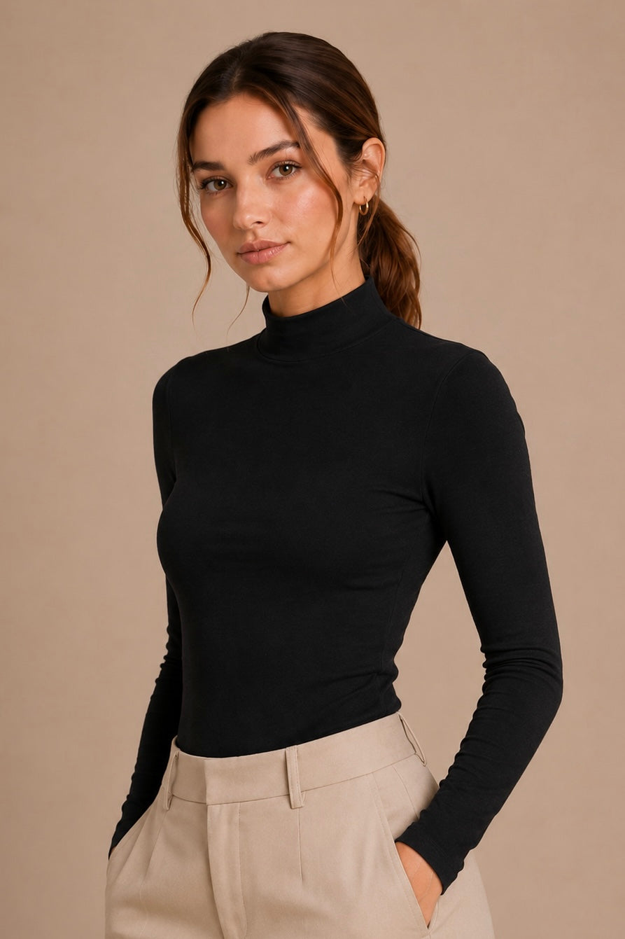 Essential High Neck Top