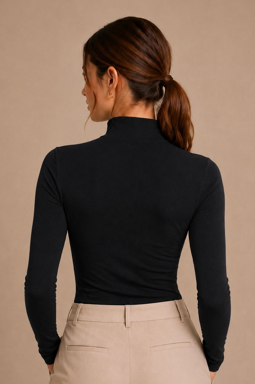 Essential High Neck Top