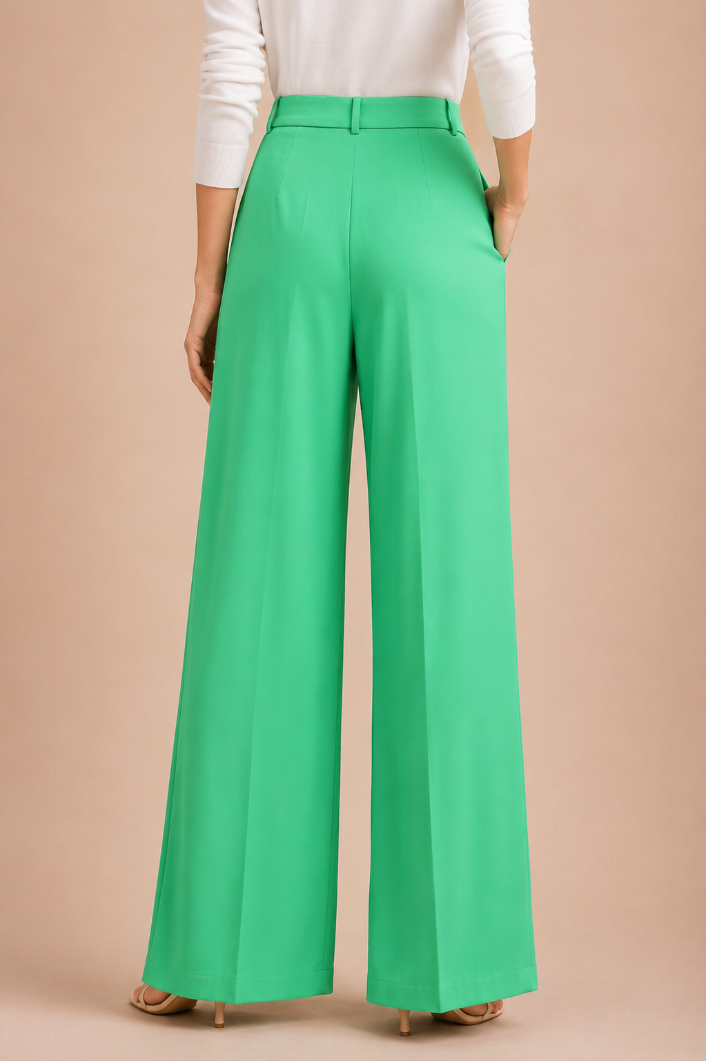 Satin Wide Leg Pants