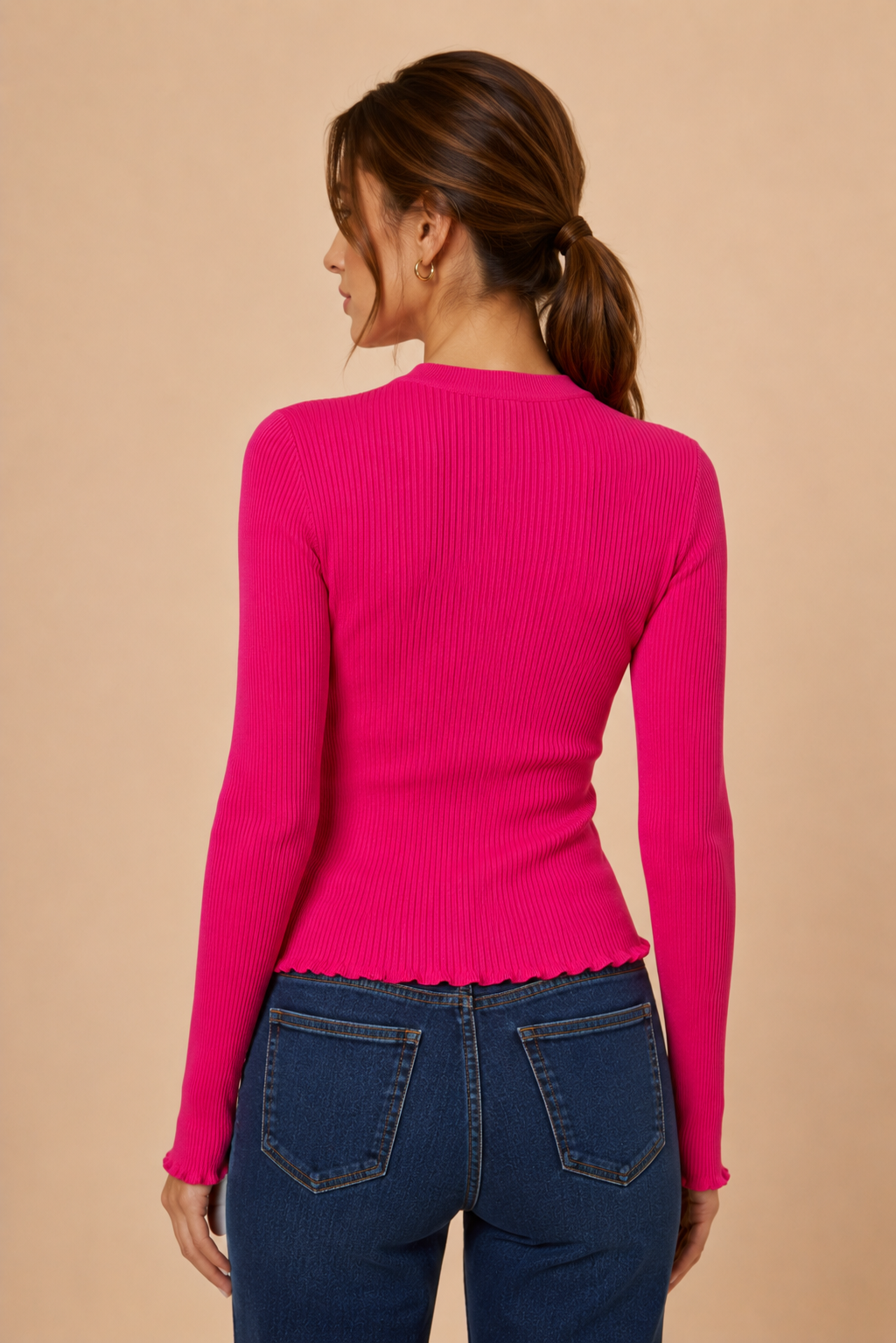 Basic Round Neck Blouse